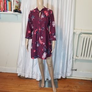 Abercrombie & Fitch floral print boho dress